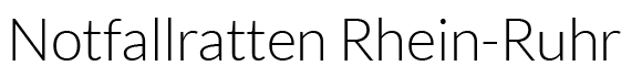 Notfallratten Rhein-Ruhr Logo